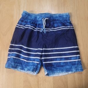 Cat and Jack Boys 4T Blue and‎ White Stripes